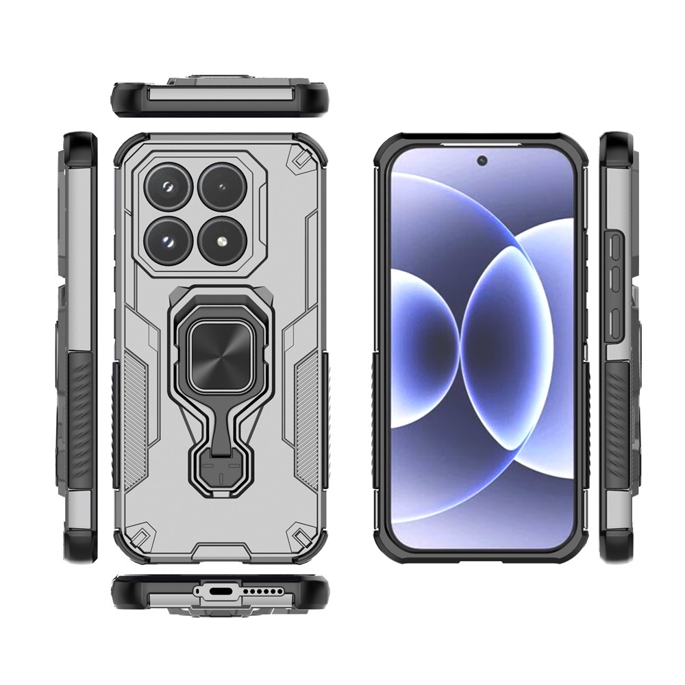 Gyűrűálló borítás a Xiaomi 17-hez - szürke