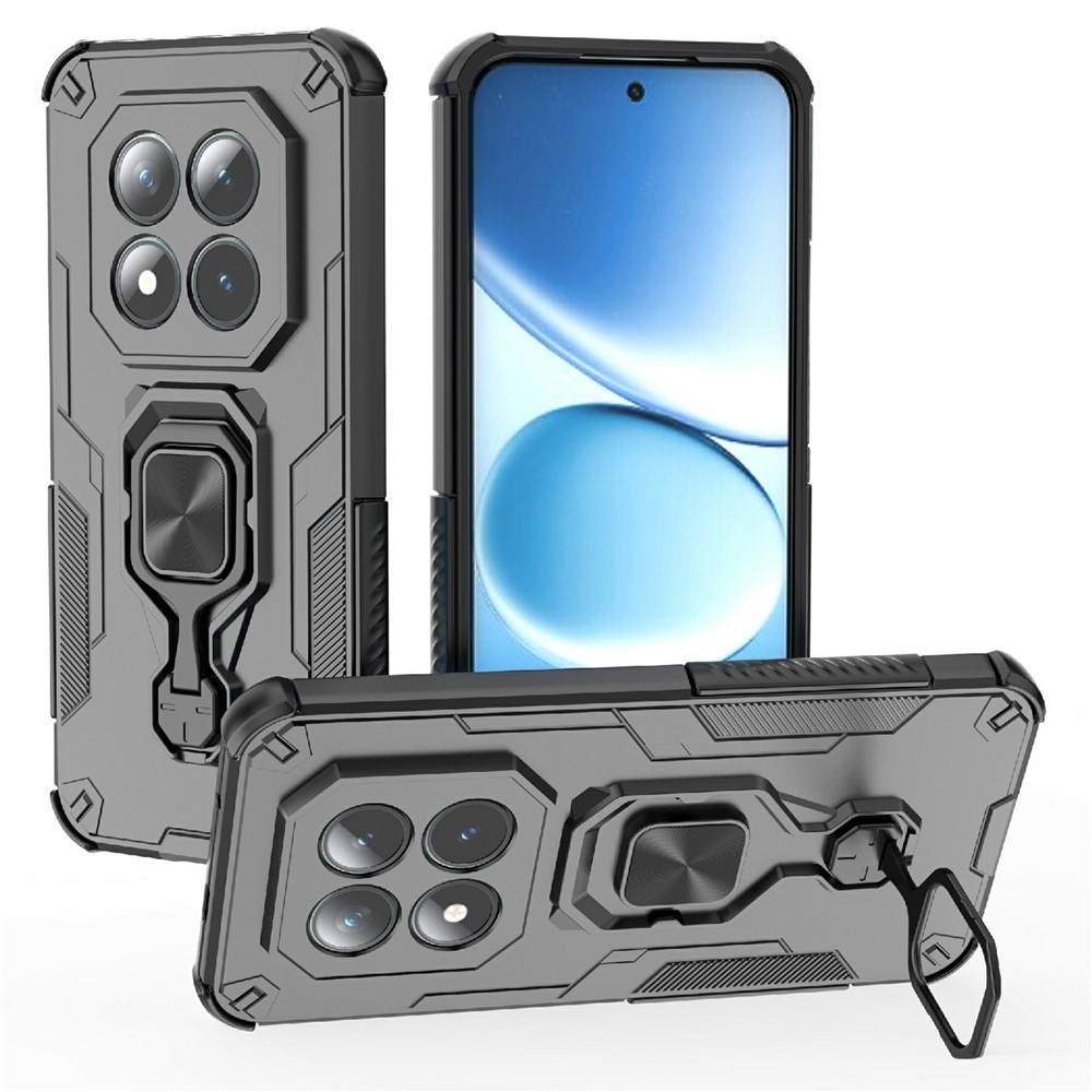 Gyűrűálló borítás Xiaomi Redmi Note 15 Pro+ 5G/Xiaomi Poco M8 Pro 5G - fekete