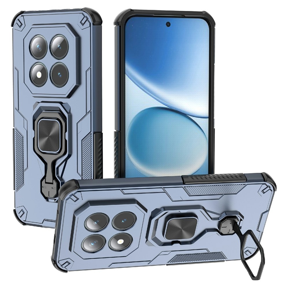 Gyűrűálló borítás a Xiaomi Redmi Note 15 Pro+ 5G/Xiaomi Poco M8 Pro 5G készülékhez - kék