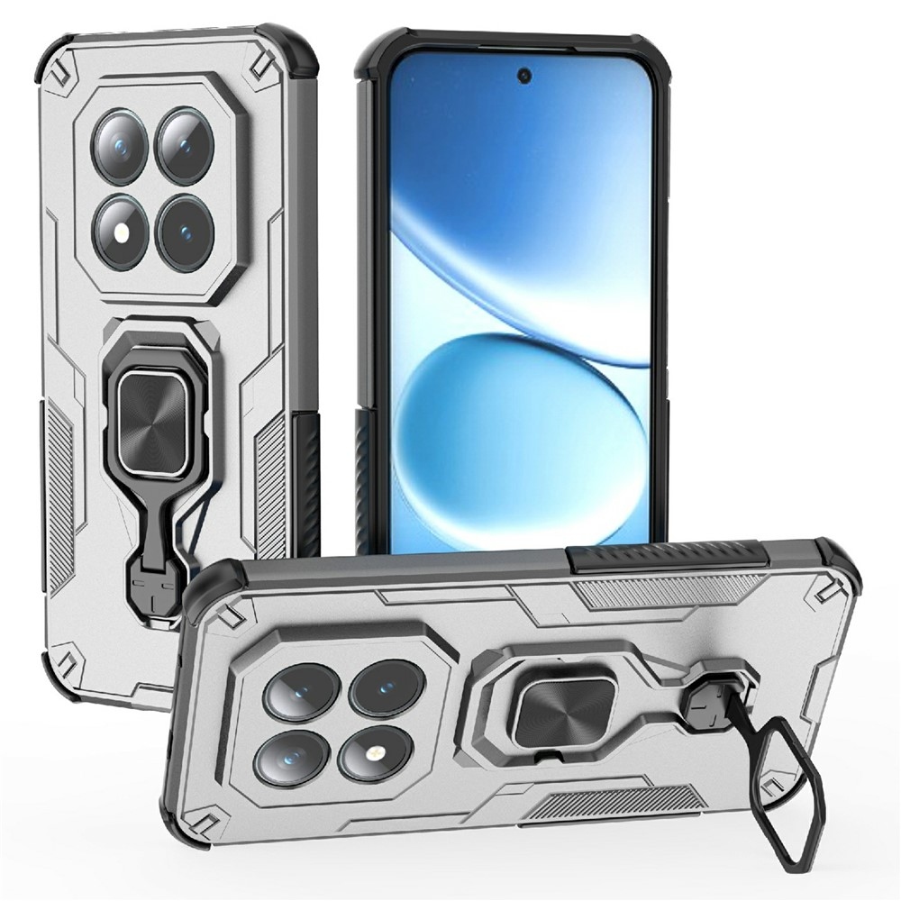 Gyűrűálló borítás a Xiaomi Redmi Note 15 Pro+ 5G/Xiaomi Poco M8 Pro 5G készülékhez - szürke