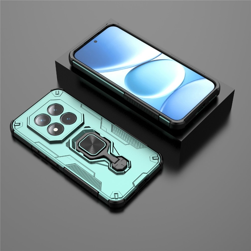 Gyűrűálló borítás a Xiaomi Redmi Note 15 Pro+ 5G/Xiaomi Poco M8 Pro 5G készülékhez - zöld