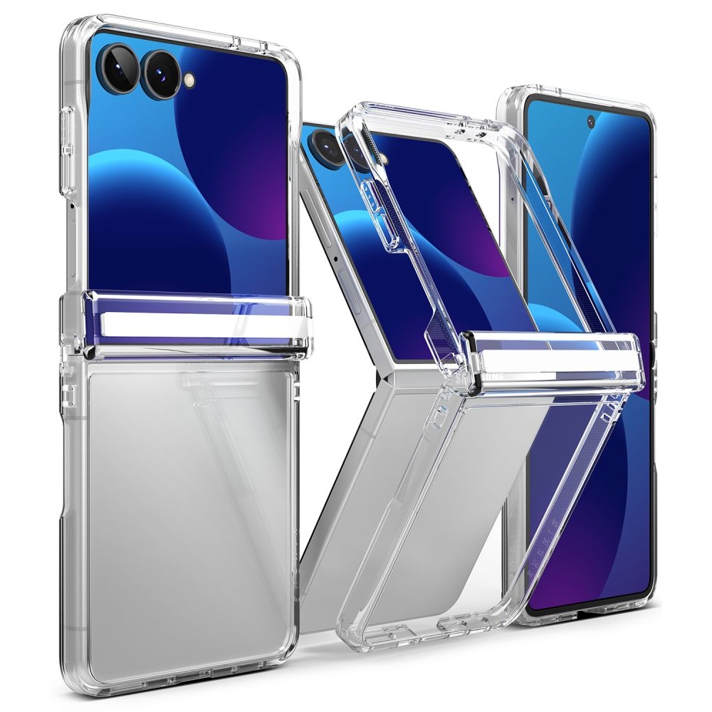 Ringke Fusion Flap tok a Samsung Galaxy Z Flip 8-hoz – átlátszó