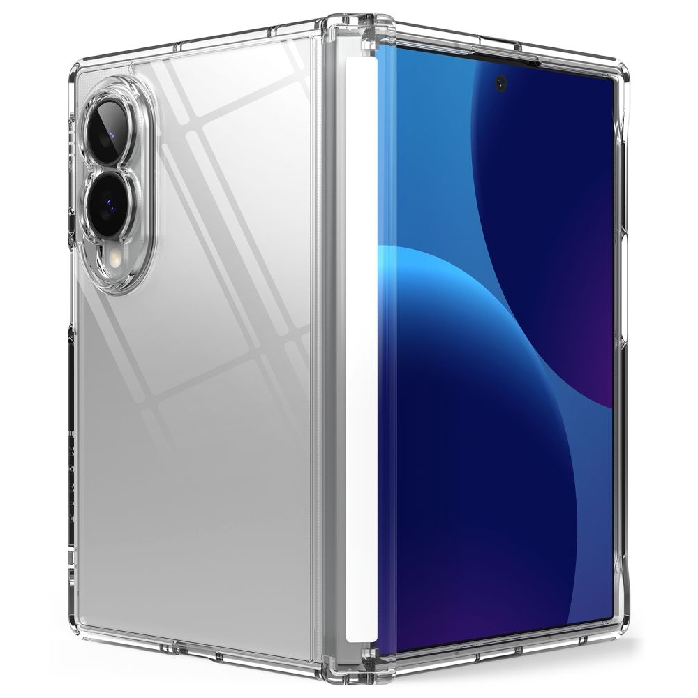 Ringke Fusion Flap tok a Samsung Galaxy Z Fold 8-hoz – átlátszó