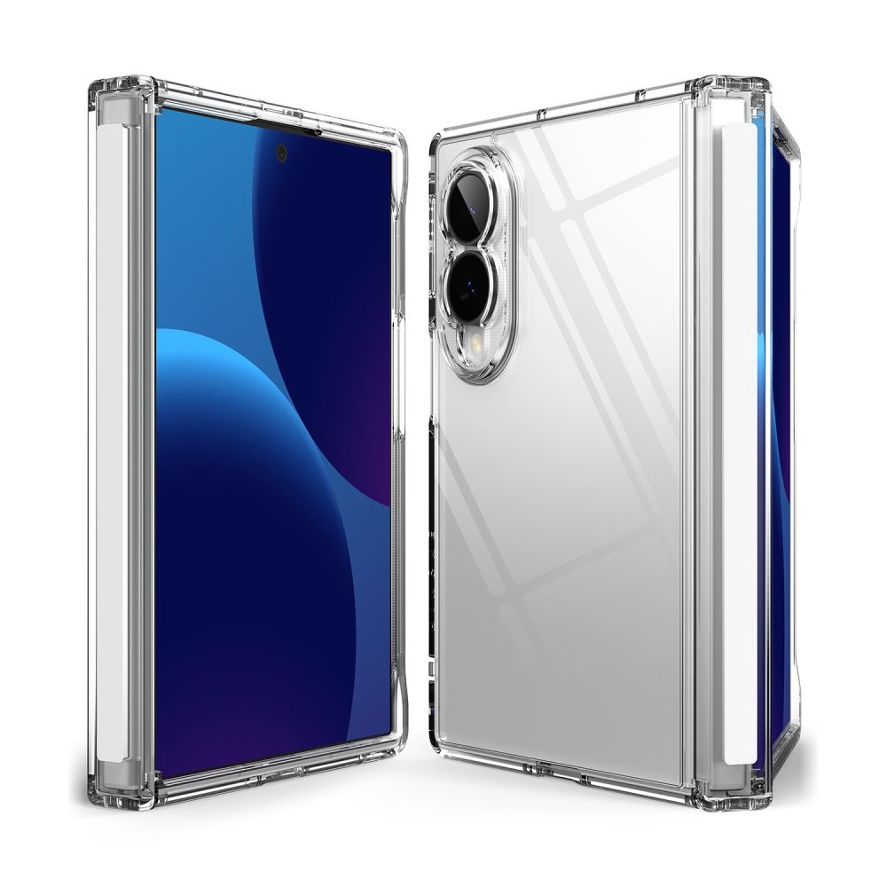 Ringke Fusion Flap tok a Samsung Galaxy Z Fold 8-hoz – átlátszó