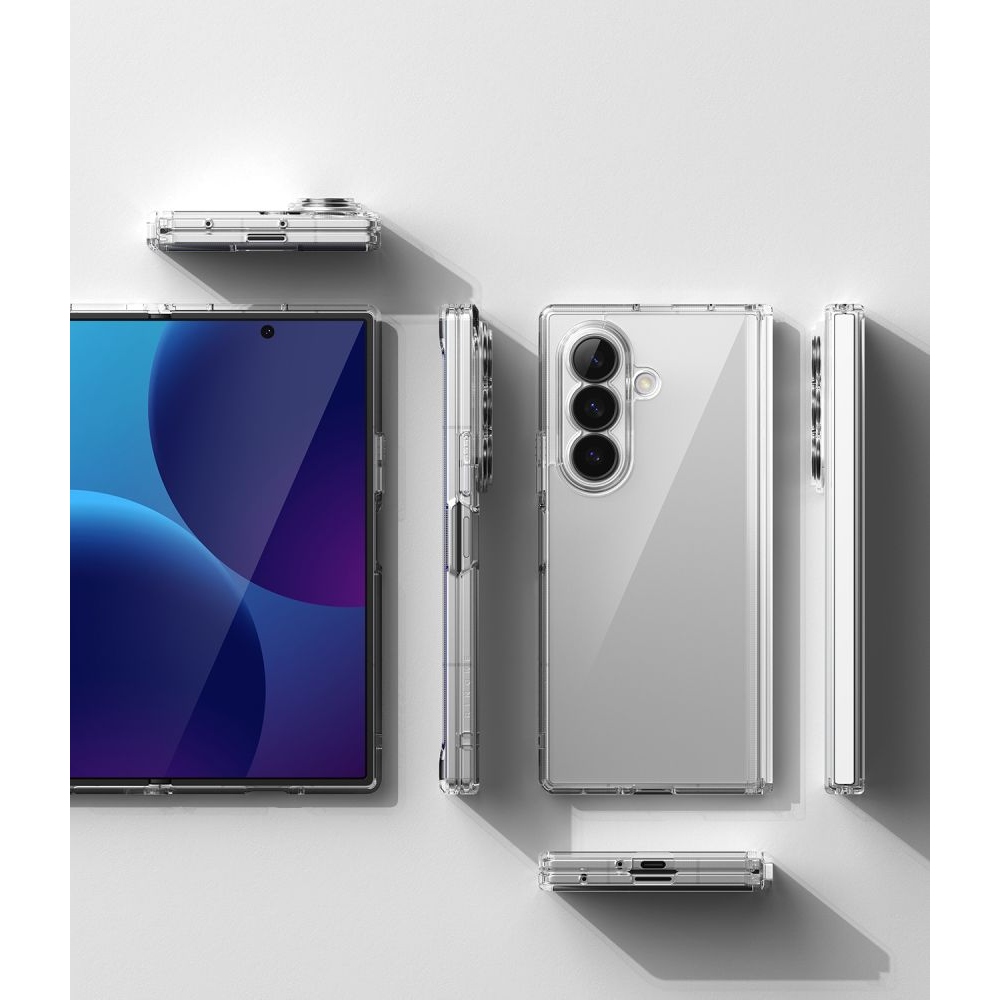 Ringke Fusion Flap tok a Samsung Galaxy Z Fold 8 Ultra-hoz – átlátszó