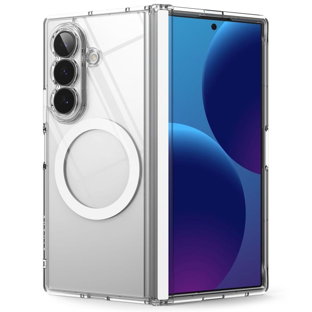Ringke Fusion Flap tok MagSafe-vel a Samsung Galaxy Z Fold 8 Ultra-hoz – átlátszó