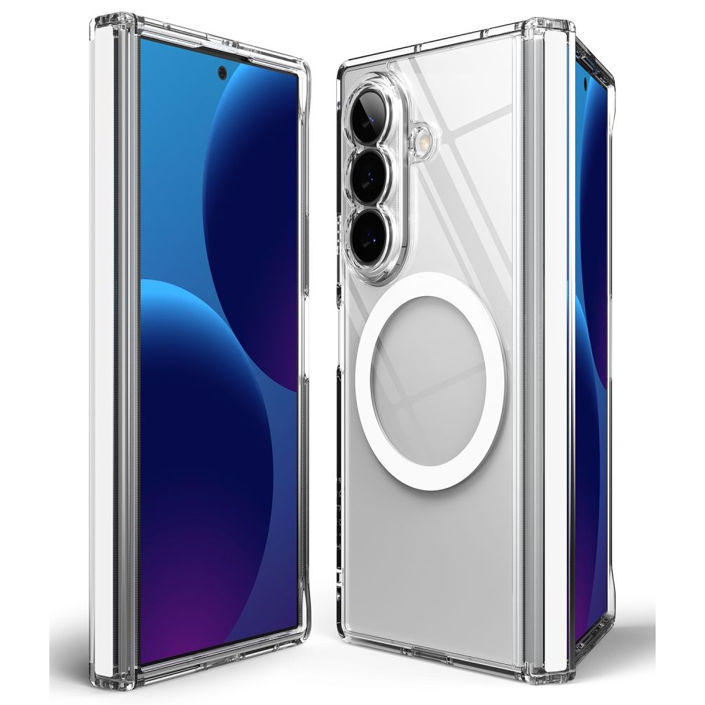 Ringke Fusion Flap tok MagSafe-vel a Samsung Galaxy Z Fold 8 Ultra-hoz – átlátszó