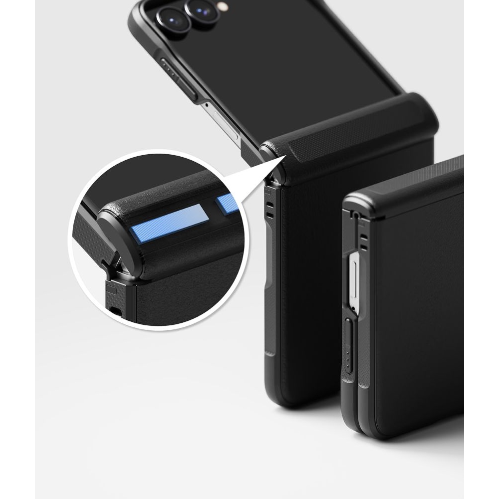 Ringke Onyx Flap tok a Samsung Galaxy Z Flip 8-hoz – fekete
