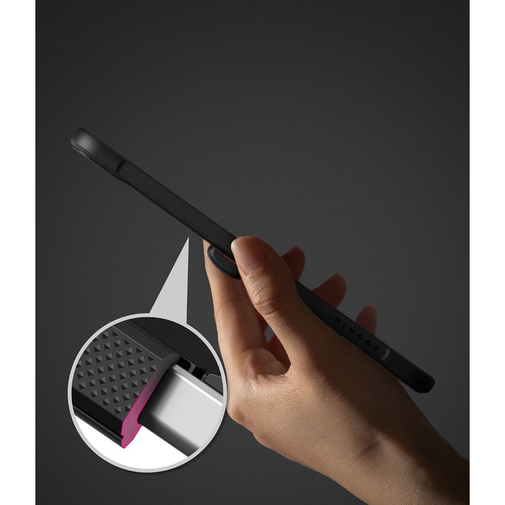 Ringke Onyx Flap tok MagSafe-vel a Samsung Galaxy Z Flip 8-hoz – fekete