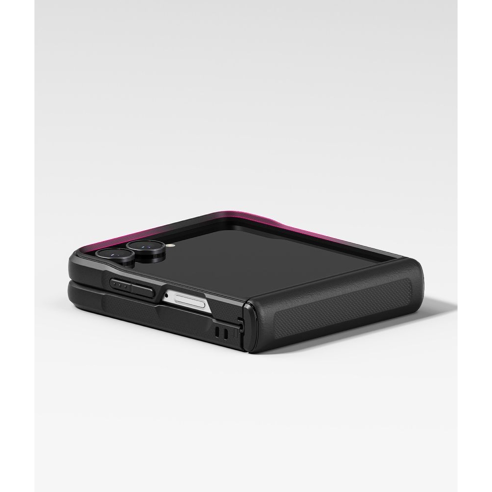 Ringke Onyx Flap tok MagSafe-vel a Samsung Galaxy Z Flip 8-hoz – fekete
