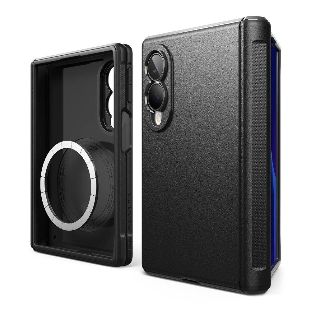 Ringke Onyx Flap tok MagSafe-kompatibilis Samsung Galaxy Z Fold 8-hoz – fekete
