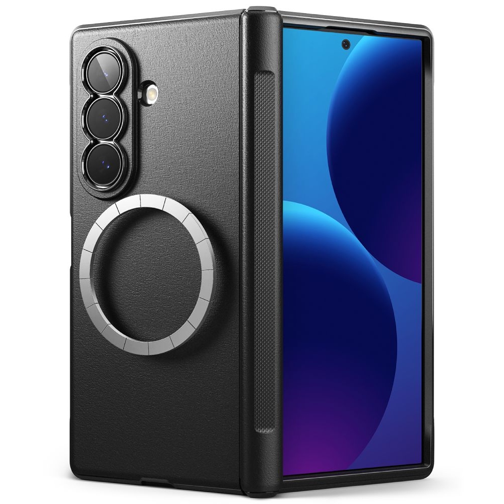 Ringke Onyx Flap tok MagSafe-kompatibilis Samsung Galaxy Z Fold 8 Ultra-hoz – fekete