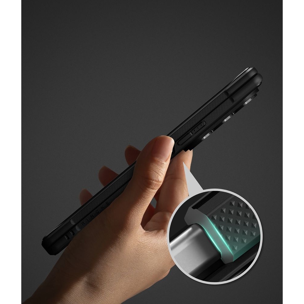 Ringke Onyx Flap tok MagSafe-kompatibilis Samsung Galaxy Z Fold 8 Ultra-hoz – fekete