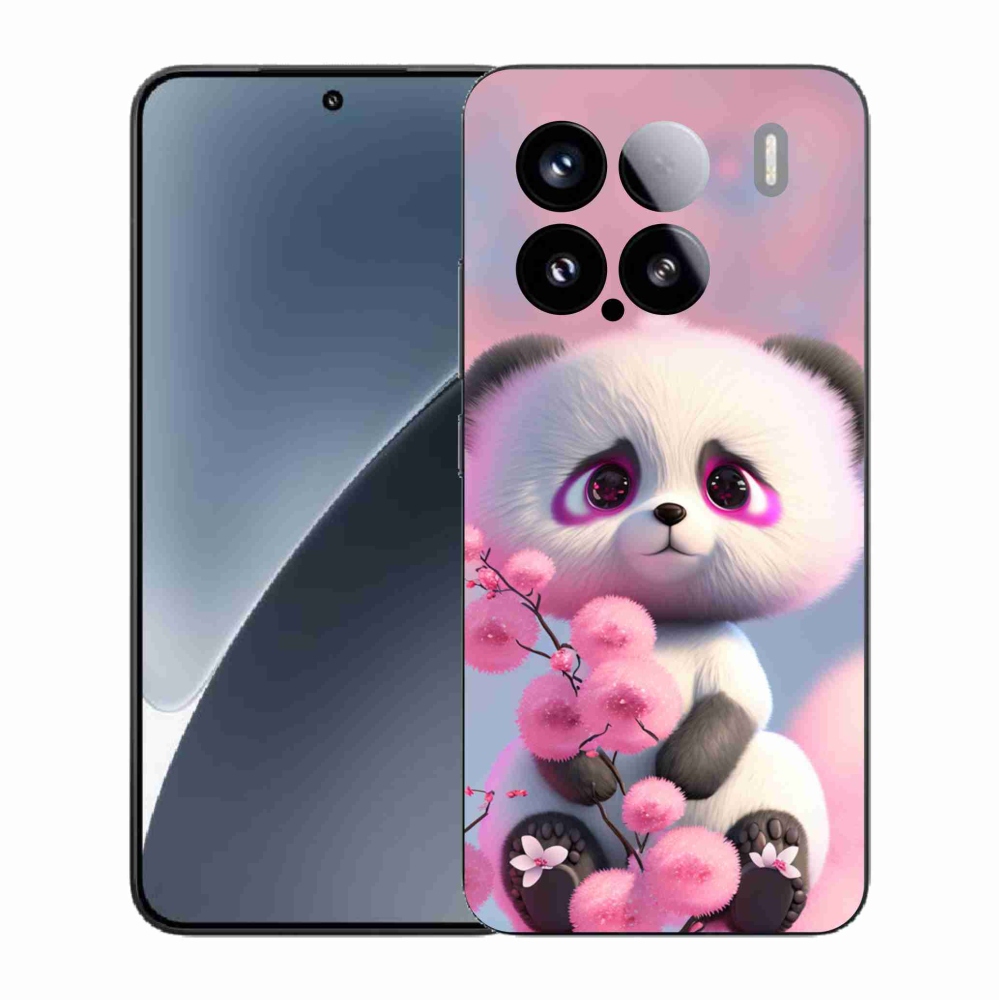 Gél borító mmCase a Xiaomi 15-hez - aranyos panda 1