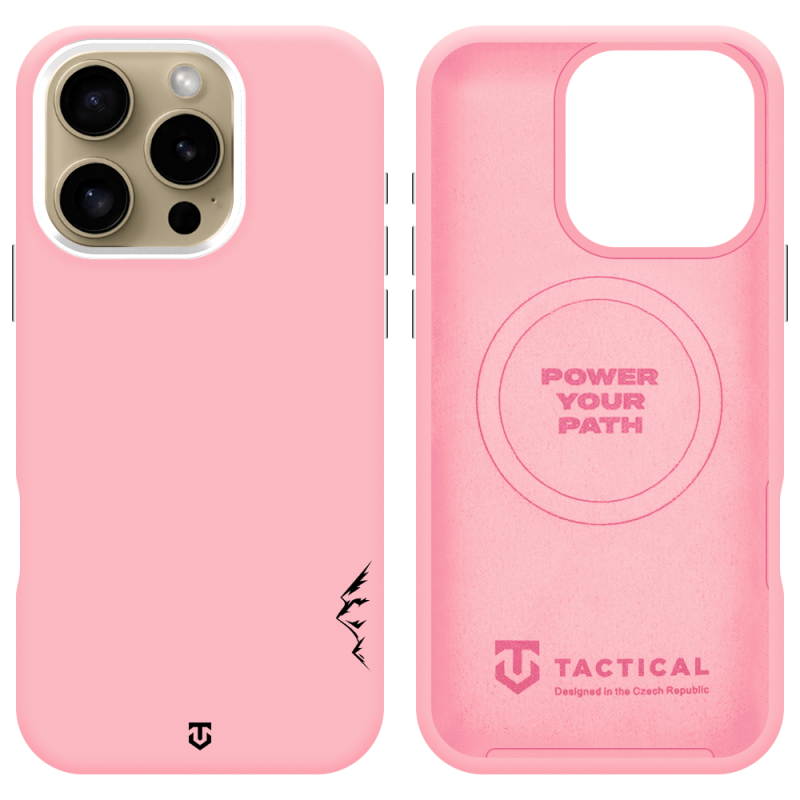 Tactical MagForce Velvet Smoothie 2.0 tok az Apple iPhone 16 Pro-hoz, Pink Panther