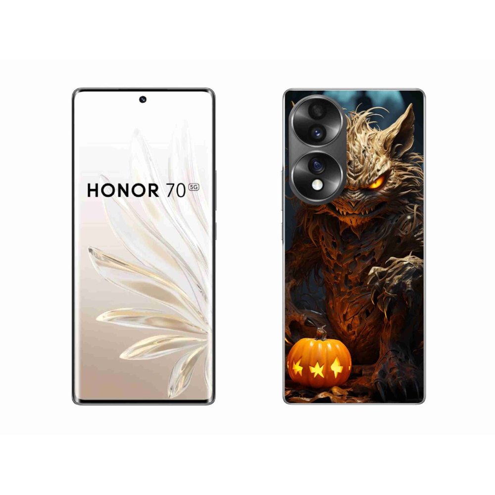 Gél borító mmCase a Honor 70 készülékhez - Halloween szörnyeteg