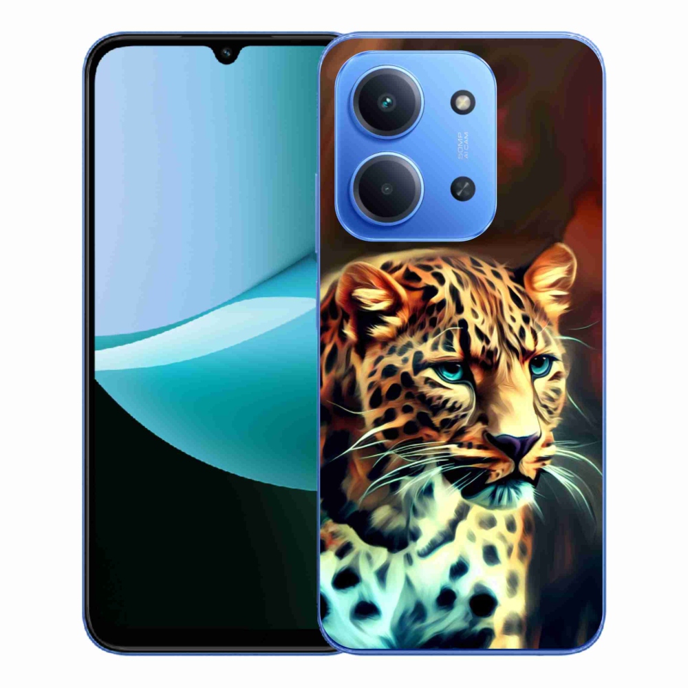 Gél borítás mmCase a Xiaomi Redmi 15C 4G/5G (173mm) - leopárd