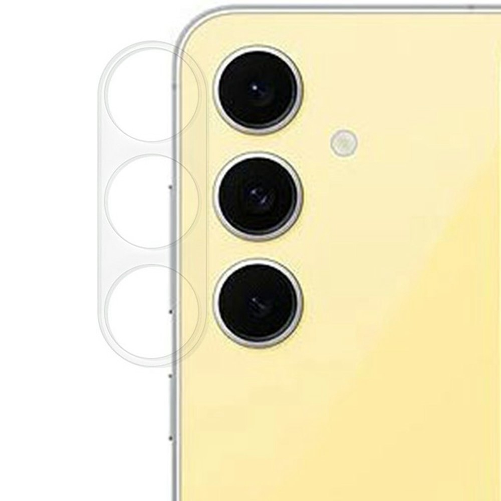 A Samsung Galaxy S24 FE fényképezőgép lencséjének üvege