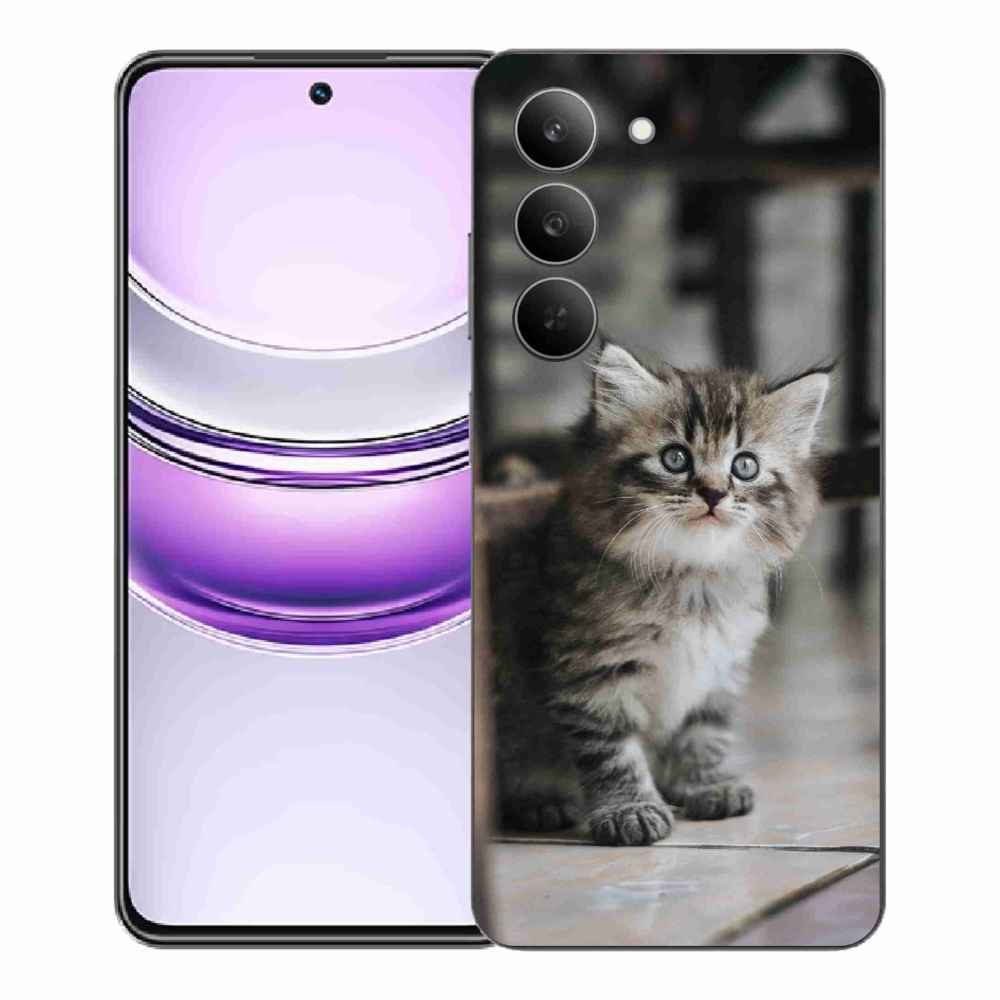 Gél borítás mmCase a Realme 14x 5G készülékhez - cica