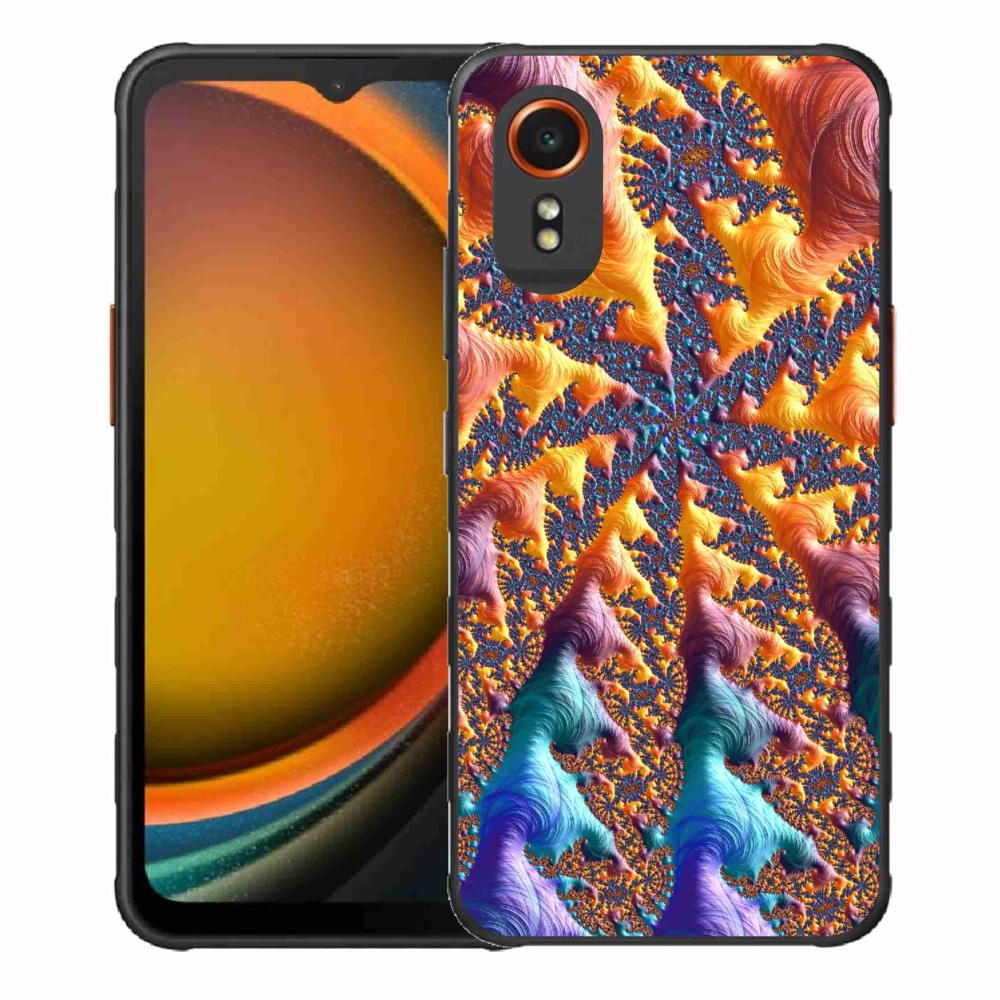 Gél borítás mmCase Samsung Galaxy Xcover 7 készülékhez - absztrakt motívum 23