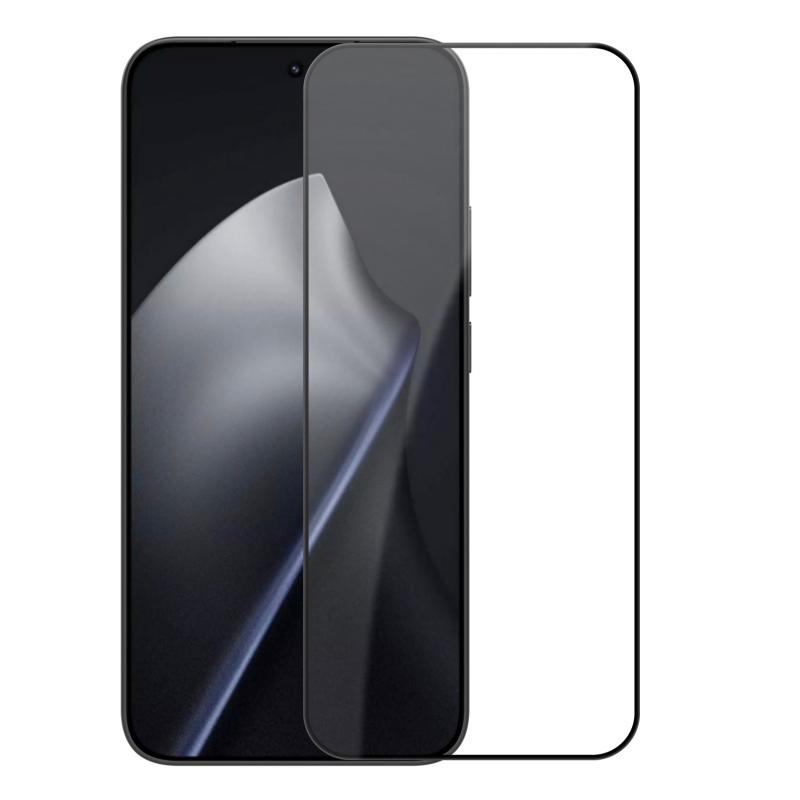 Nillkin edzett üveg 2.5D CP+ PRO fekete a Xiaomi 15T/15T Pro készülékhez