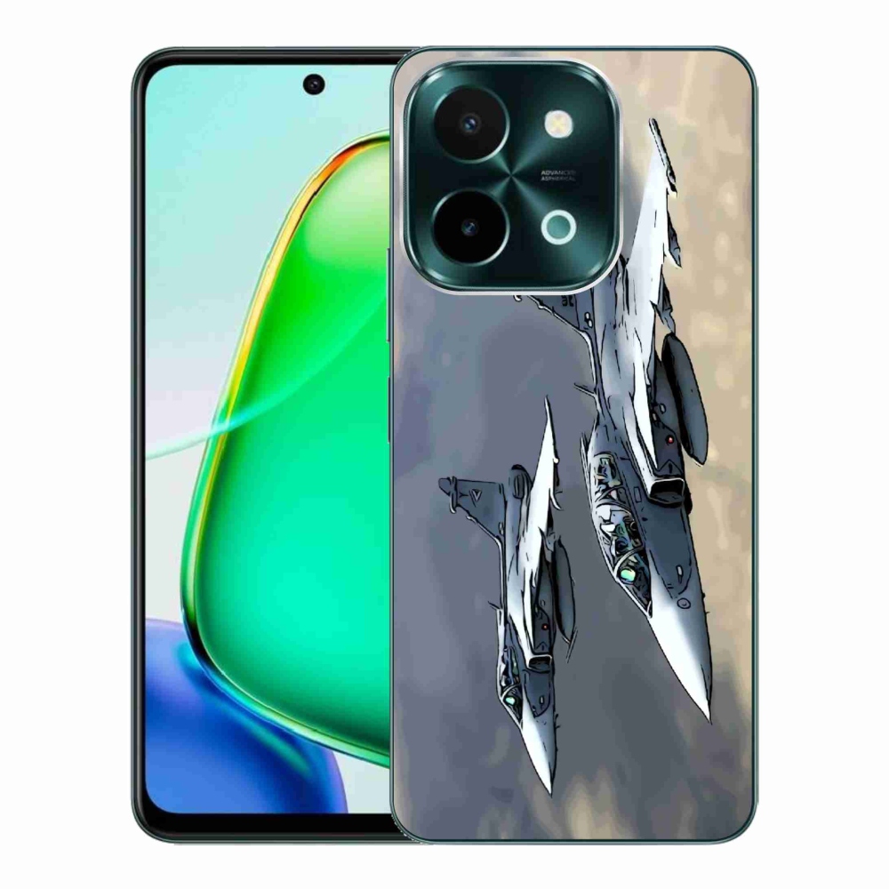 Gél borító mmCase a Vivo Y28-hoz - vadászrepülők