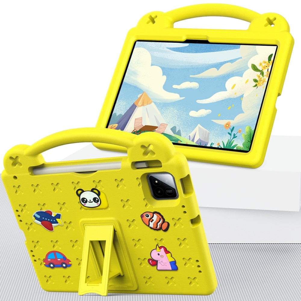 Xiaomi Pad 7/7 Pro gyerekeknek készült tartós táblagép tok - sárga