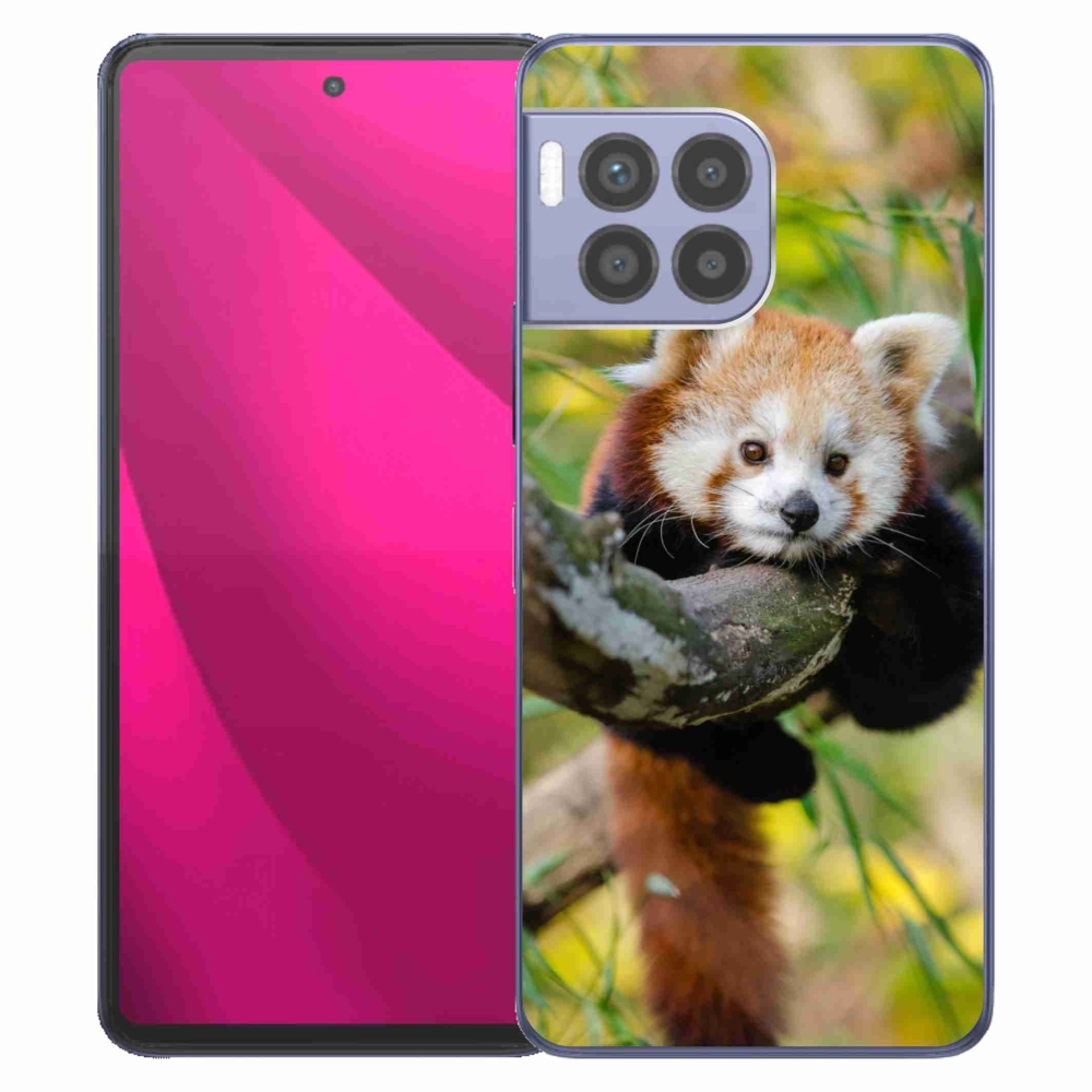Zselés borítás mmCase a T-Mobile T Phone 2 Pro készülékhez - panda piros
