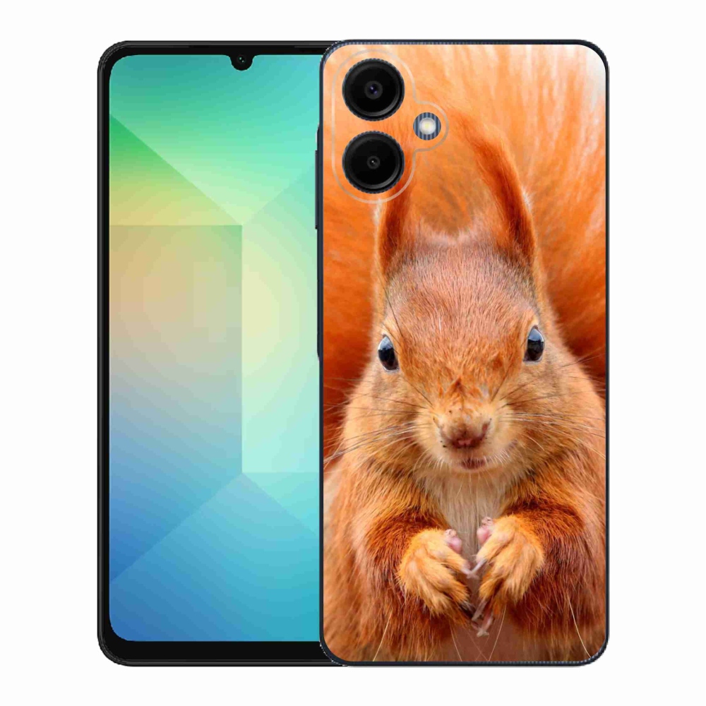 Zselés borítás mmCase Samsung Galaxy A06 4G - mókus