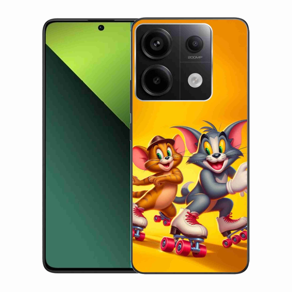 Gél borítás mmCase a Xiaomi Redmi Note 13 Pro 5G/Poco X6 5G számára - tom a jerry