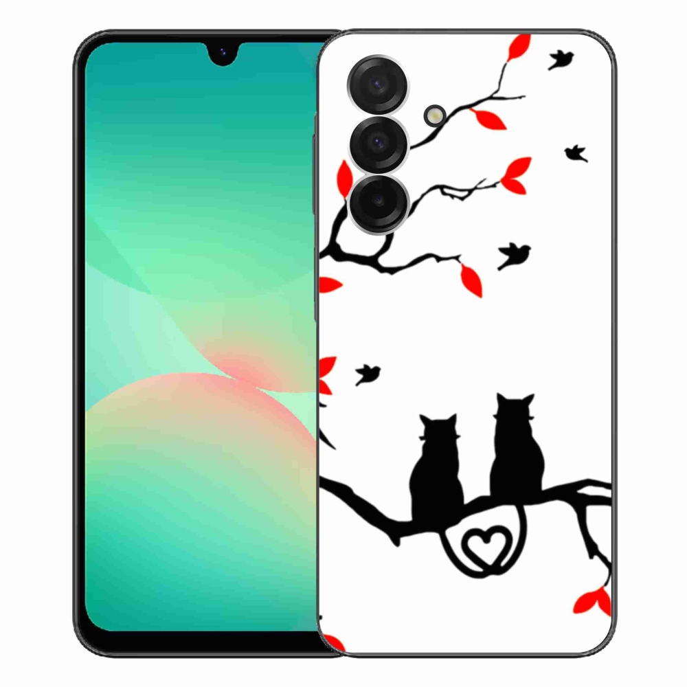 Gél borítás mmCase Samsung Galaxy A26 5G - macskaszerelem