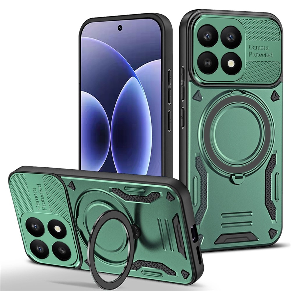 Robusztus, tartós burkolat MagSafe-rel a Xiaomi 17 - zöld