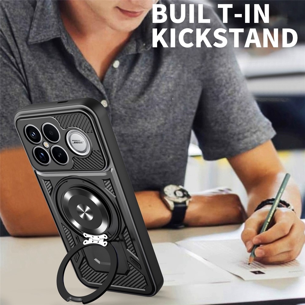 Robusztus, tartós burkolat MagSafe-vel a Xiaomi Poco F8 Ultra 5G-n - fekete