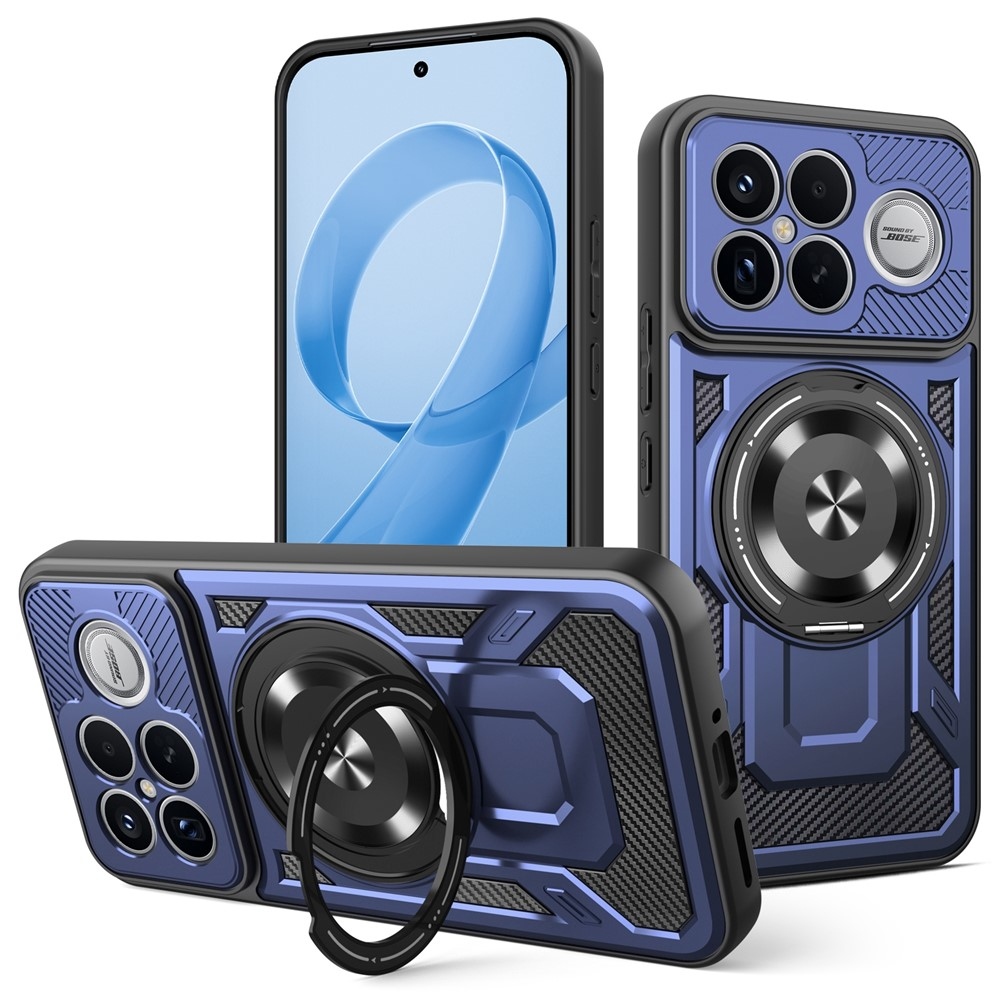 Robusztus, tartós borítás MagSafe-vel a Xiaomi Poco F8 Ultra 5G készülékre - kék