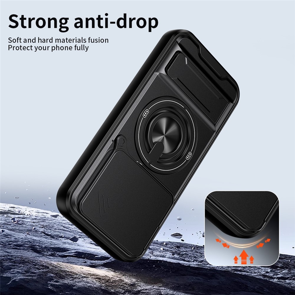 Erős, strapabíró tok a Xiaomi Poco F9 Pro 5G-hez – fekete