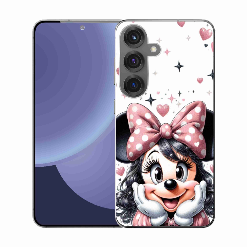 Zselés borítás mmCase Samsung Galaxy S25 készülékhez - minnie