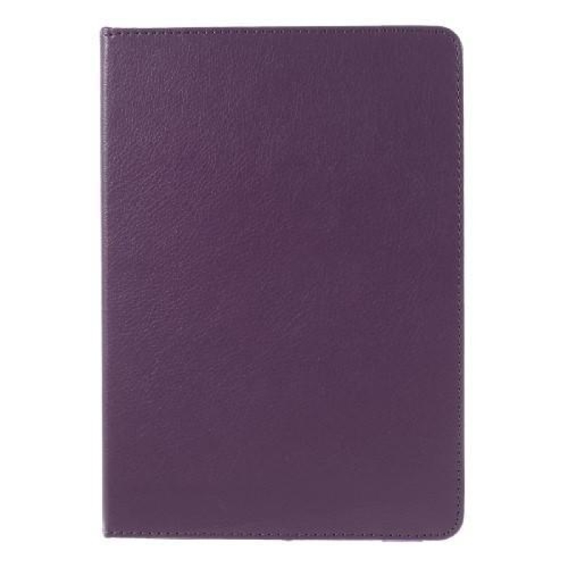 Forgatható PU bőr tok iPad Pro 9.7 készülékhez - sötétlila