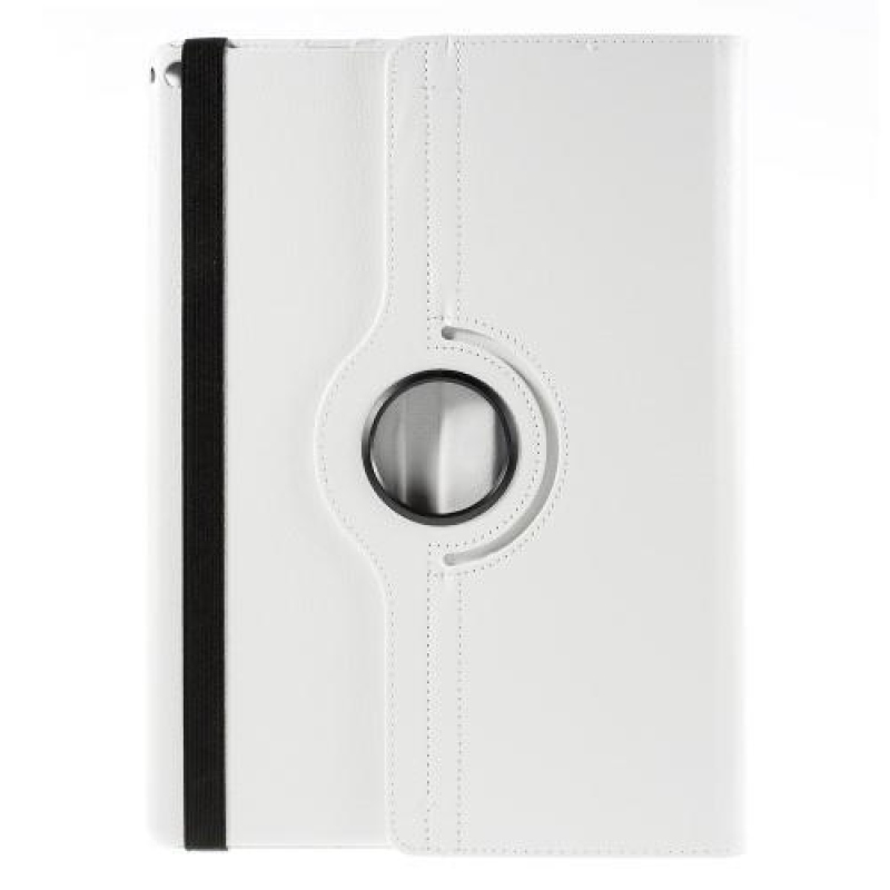 Rotary PU bőr tok forgatható rögzítéssel iPad Pro 12.9 (2017) - fehér