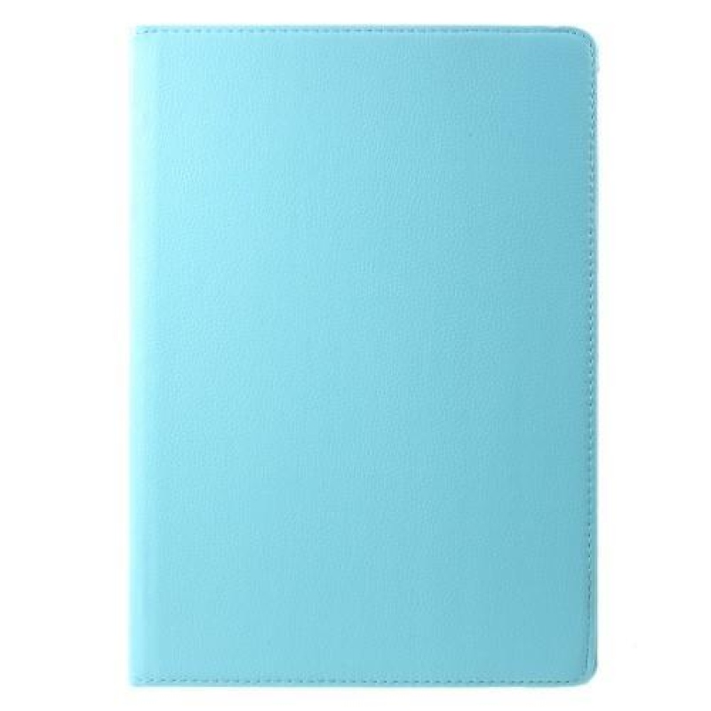 Rotary PU bőr tok forgatható rögzítéssel iPad Pro 12.9 (2017) - világoskék színben