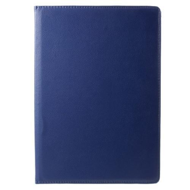 Rotary PU bőr tok forgatható rögzítéssel iPad Pro 12.9 (2017) - sötétkék