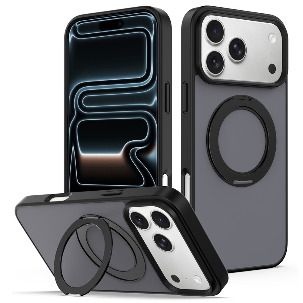 Rotaty gél tok merev háttámlával és MagSafe-vel az iPhone 18 Pro Max/17 Pro Max készülékekhez – szürke