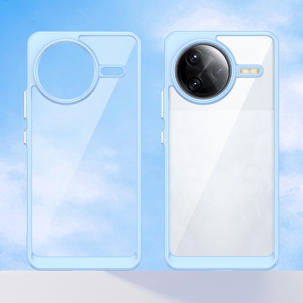 Gél tok rögzített hátlappal Xiaomi Poco F7 Ultra - kék