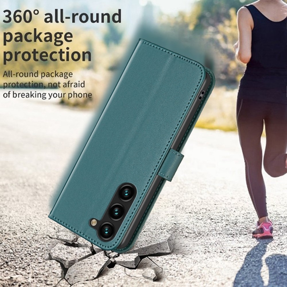 BNF könyvtáska Samsung Galaxy S24 készülékhez - zöld