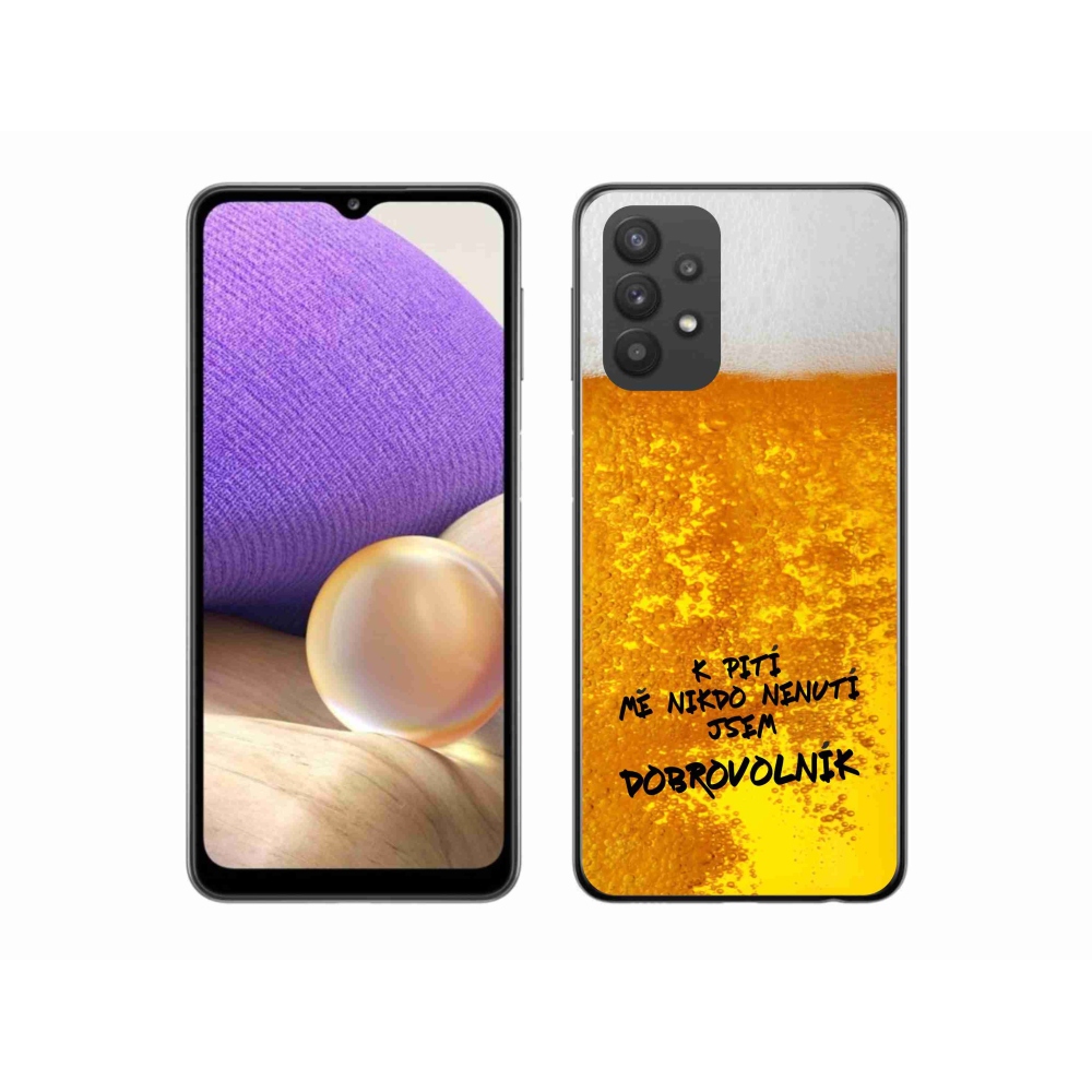 Gél borítás mmCase Samsung Galaxy A32 5G - sör motívum 4