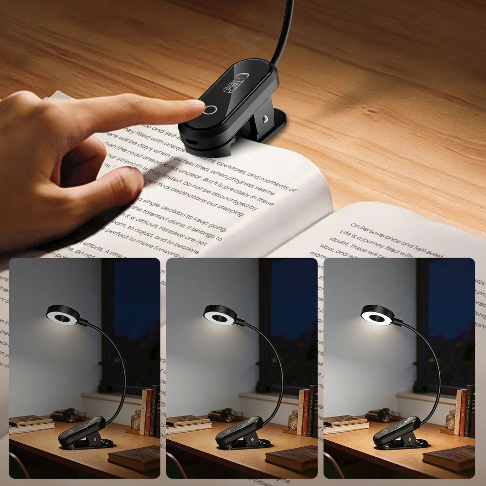 Tech-Protect LL100 LED olvasólámpa csiptetővel