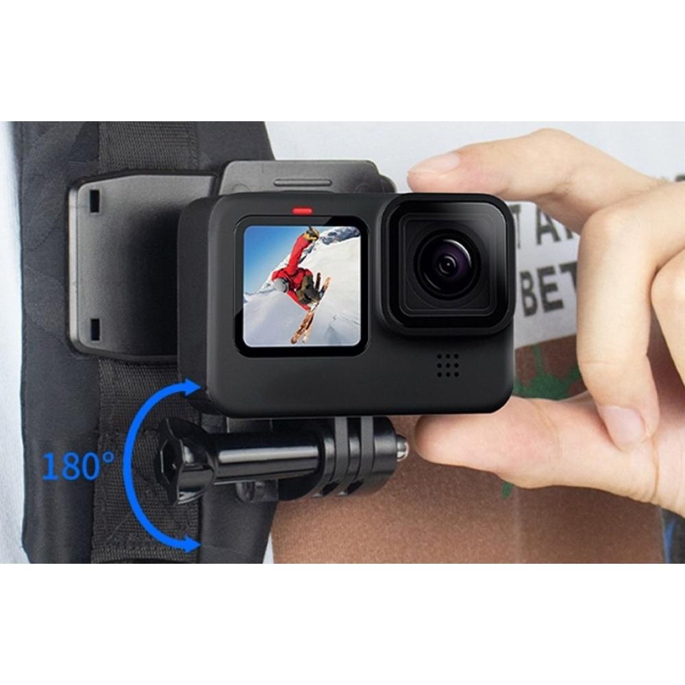 Forgatható klip GoPro, DJI Osmo és akciókamerákhoz 360°-os forgatással