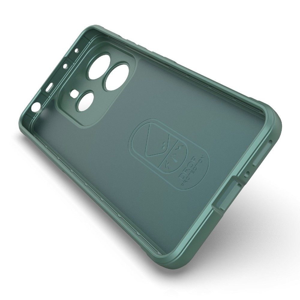 Rugg tartós zselés tok Xiaomi Redmi Note 14 5G - zöld