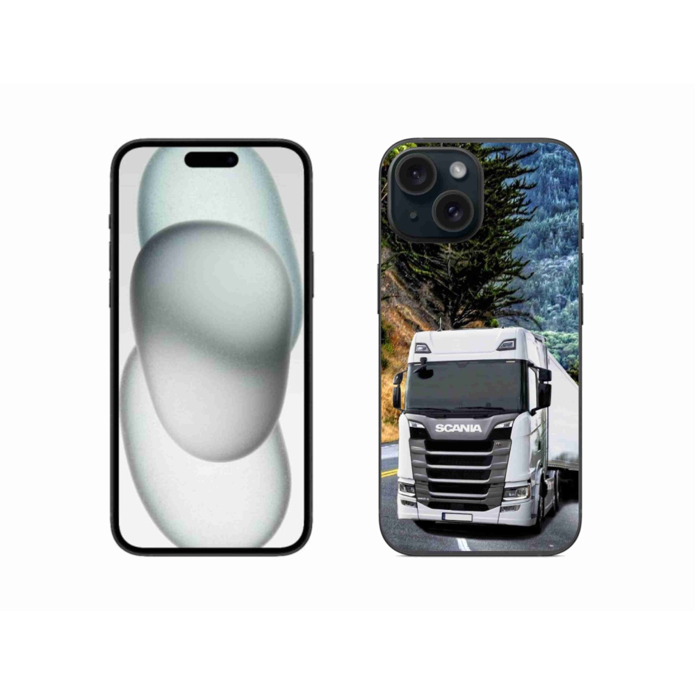 Zselés borítás mmCase iPhone 15 - teherautóhoz 1
