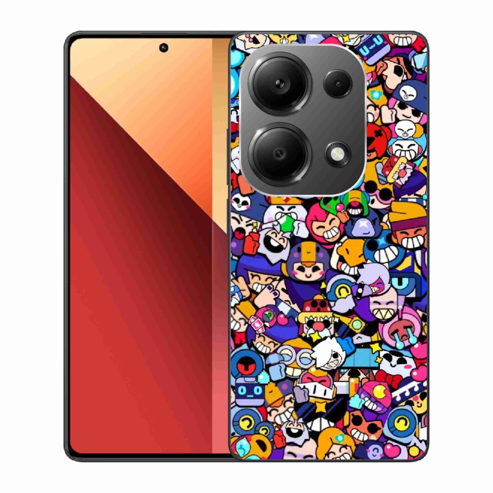 Zselés borítás mmCase a Xiaomi Redmi Note 13 Pro 4G/Poco M6 Pro - brawl stars 2