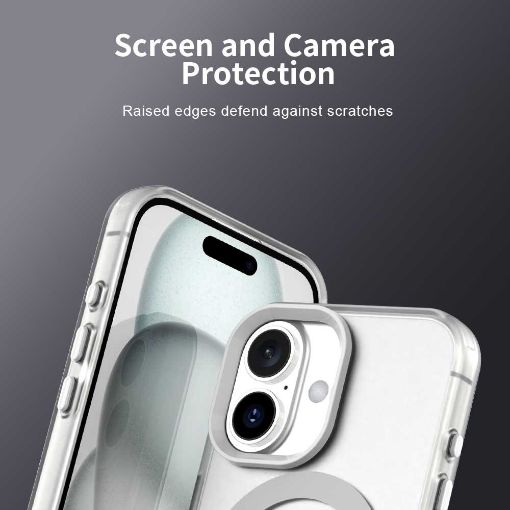 Candy zselés tok MagSafe iPhone 17 készülékhez - fehér